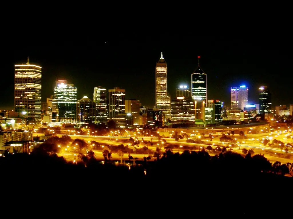 Perth by night, Australia