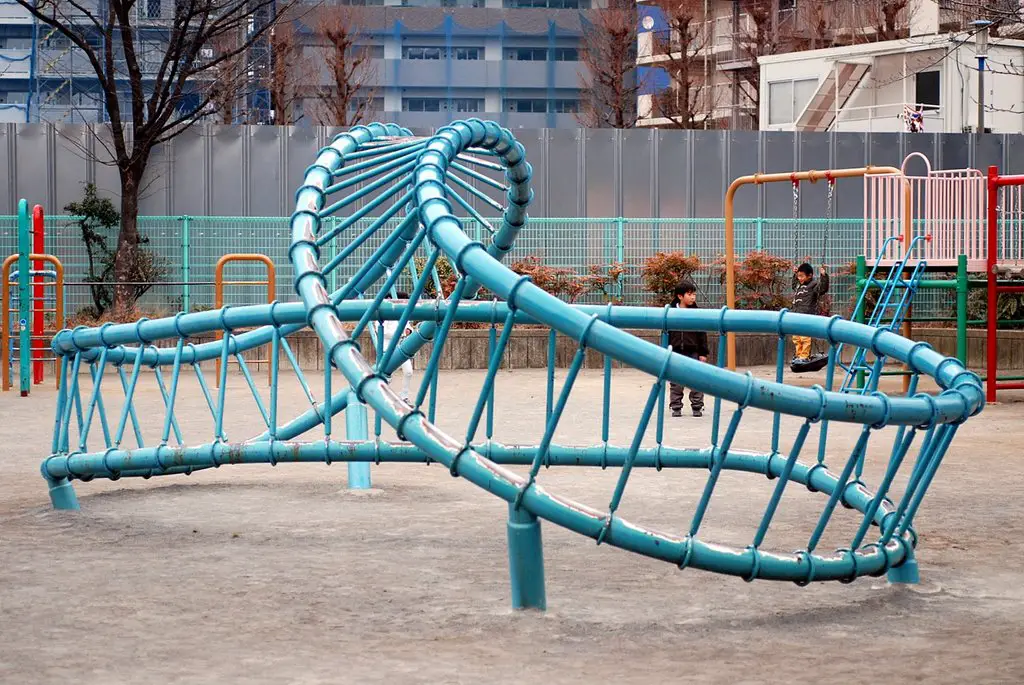 Mobius strip at the park
