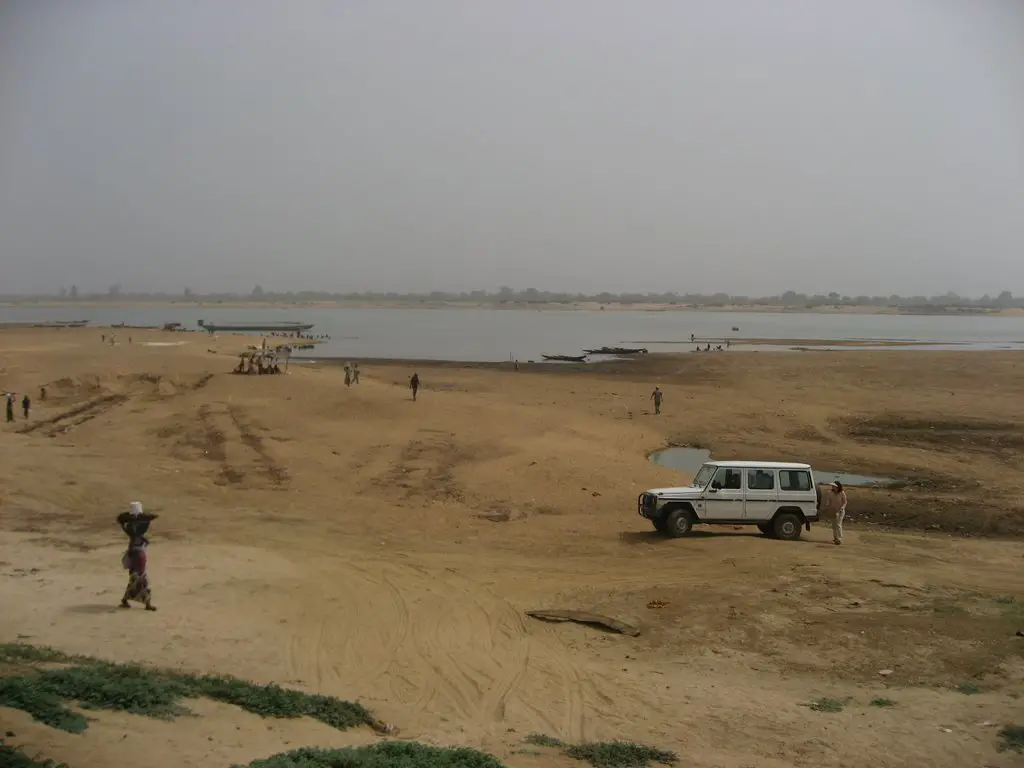 Benue River in Loko, Nasarawa State, Nigeria
