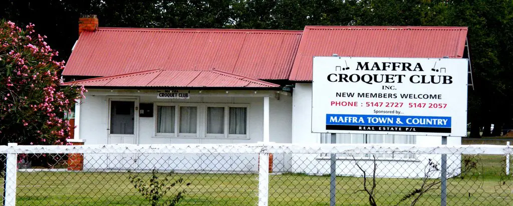 Crocquet Club - Maffra