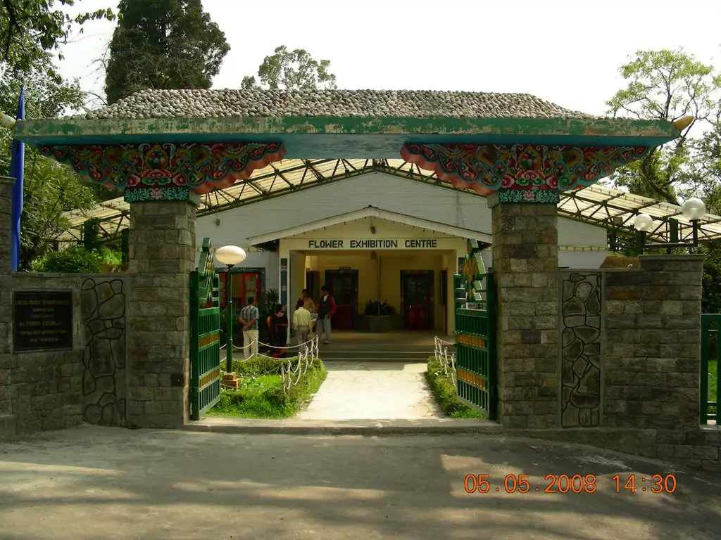 Flower Exhibition Center Ridge Park Garden Gangtok Mapio Net
