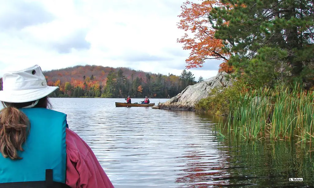Craig Lake canoeing