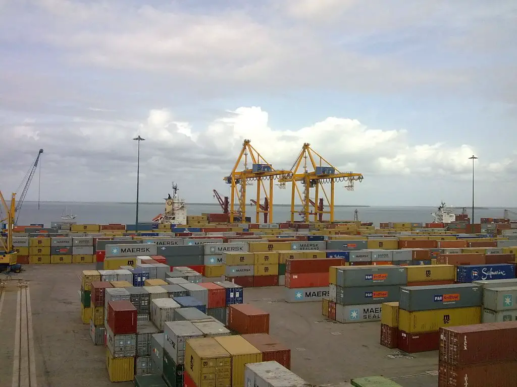 Mozambique port of beira WPS