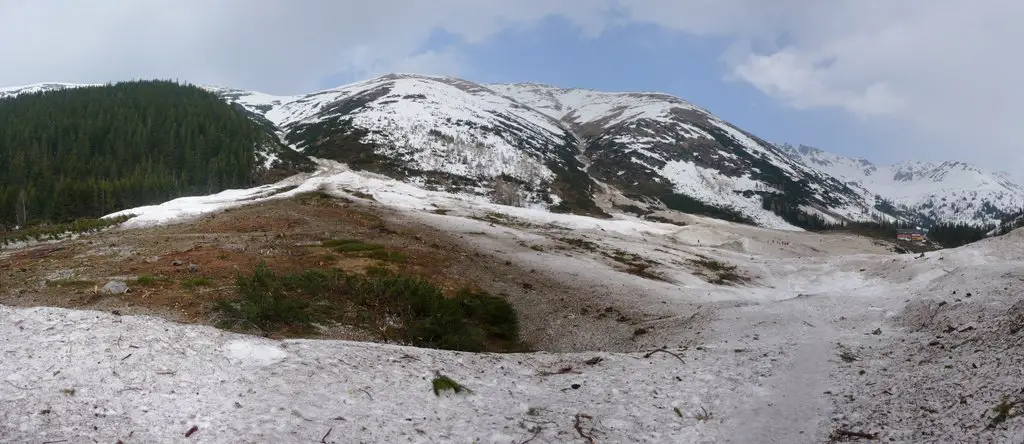 Giant avalanches from Jalovská Kopa and Príslop in Žiarska dolina