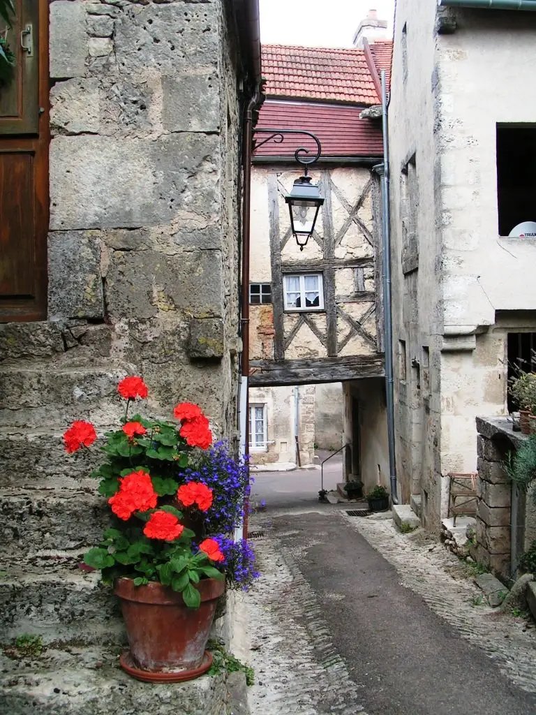 *Flavigny-sur-Ozerain: une rue