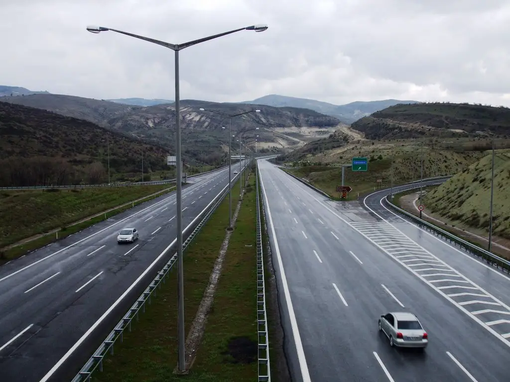 ankara istanbul otoyol camlidere kavsagi ankara istanbul highway 90 kms to ankara mapio net