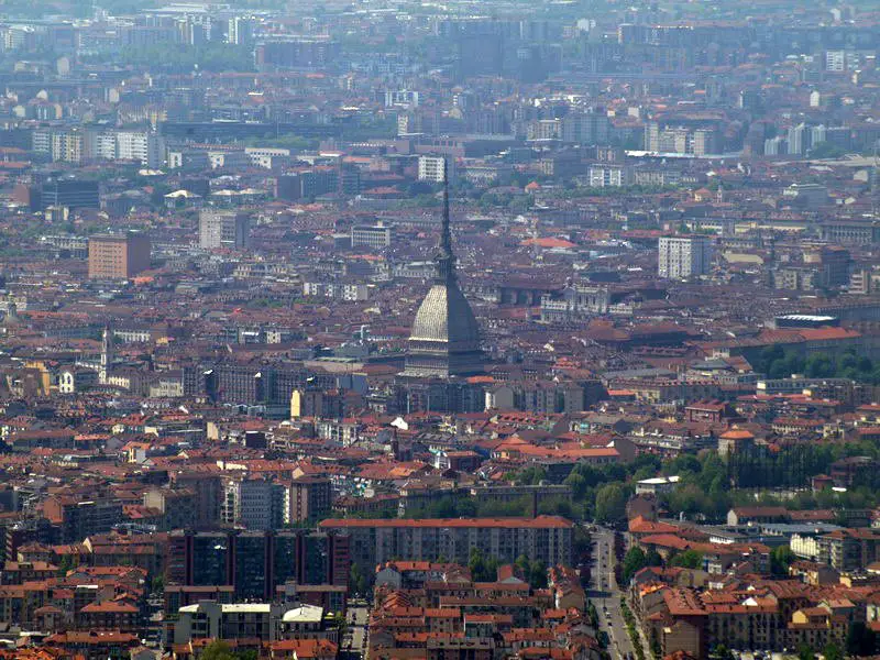 Intestinos germen ordenar Torino - La Mole Antonelliana vista da Superga - | Mapio.net