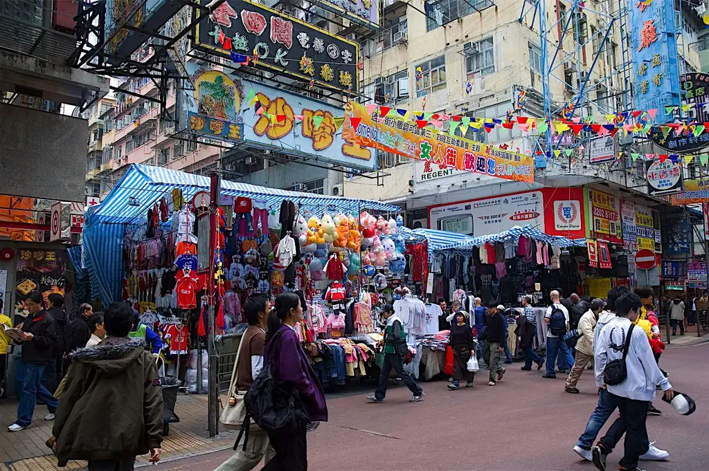 旺角女人街  香港旅游專線