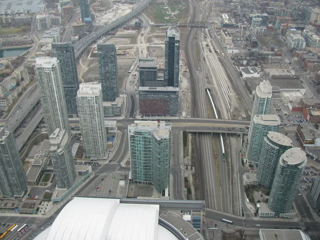 Desde La Torre Cn Toronto Mapio Net