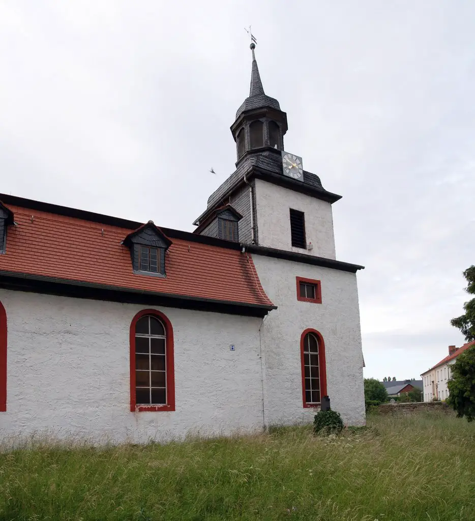 Uhlstädt-Kirchhasel OT Neusitz Dorfkirche Thüringen 395 