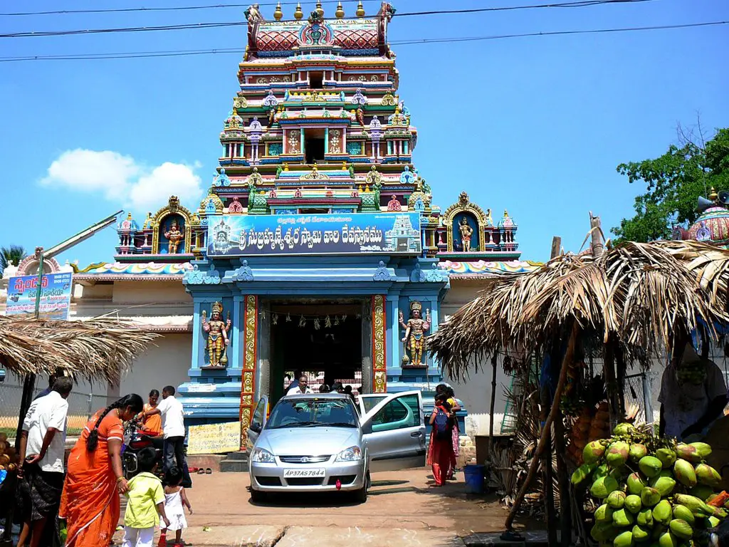 Sri Subrahmanyeswara Swamy Temple  at  Mopidevi 
