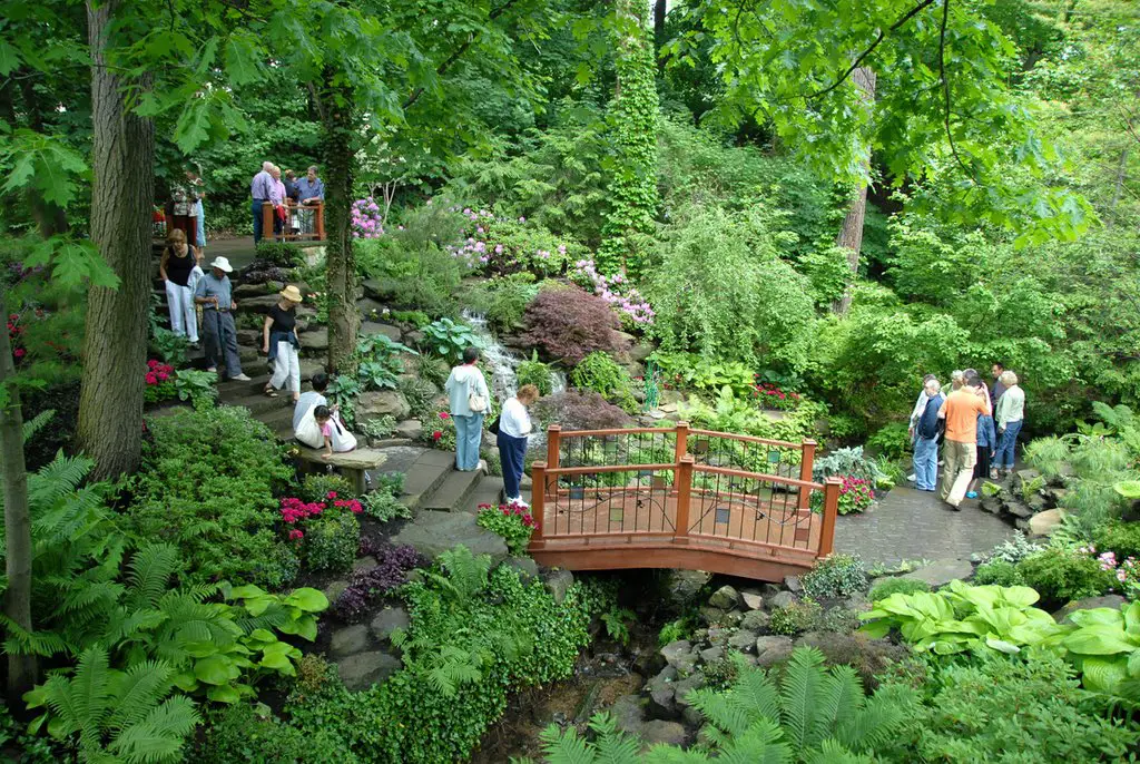 Japanese Garden Cleveland Botanical Gardens Cleveland Ohio