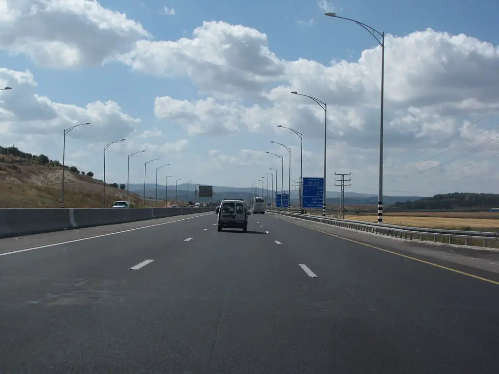 Aneva interchange area, highway No. 1,  7, Israel