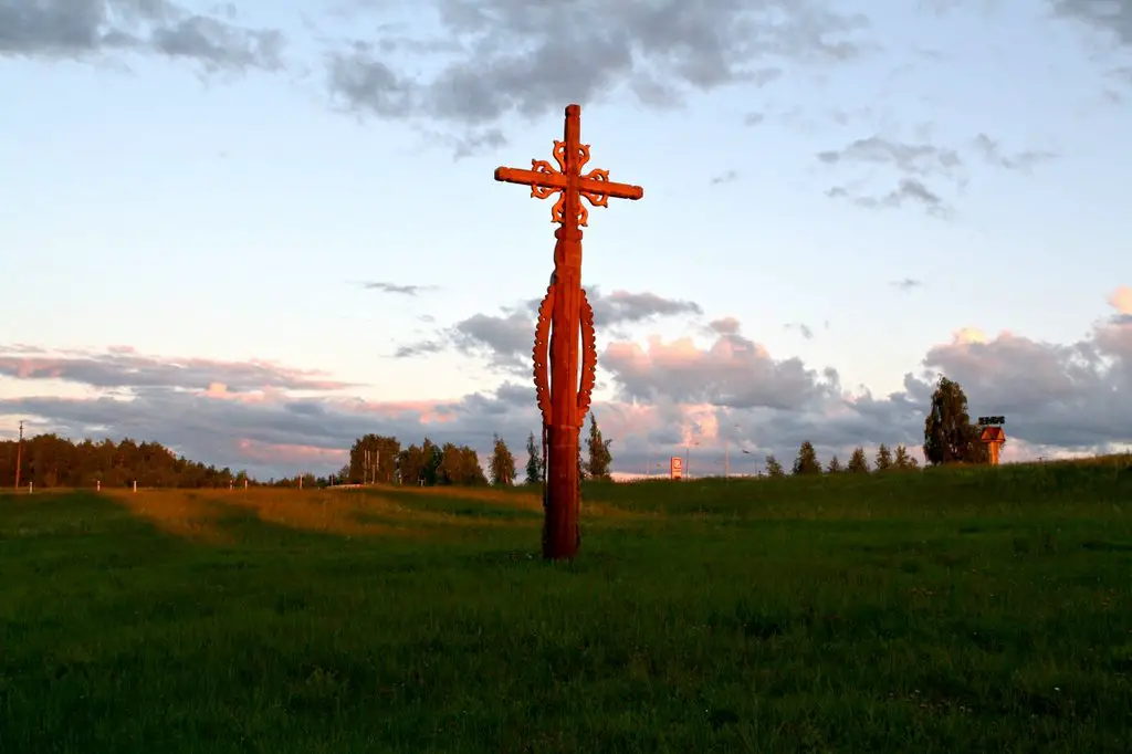 Kalnujai, Cross St. Mary's manifest in Šiluva 400-year anniversary (2009), June 2009