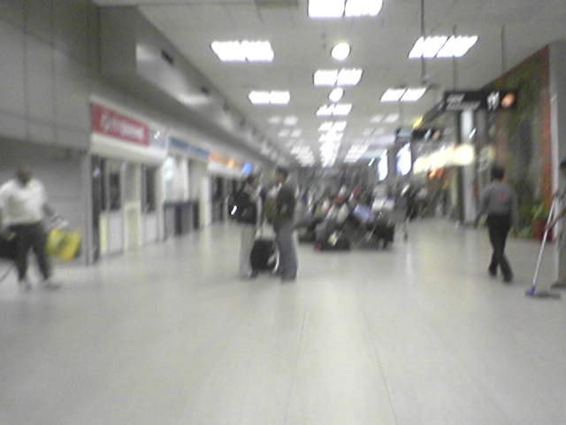 Inside Delhi Airport