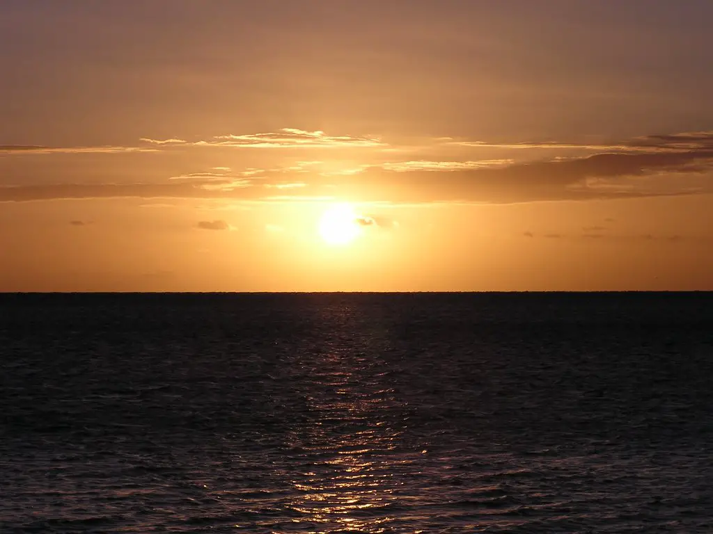 Sunset Sur Anse Vata