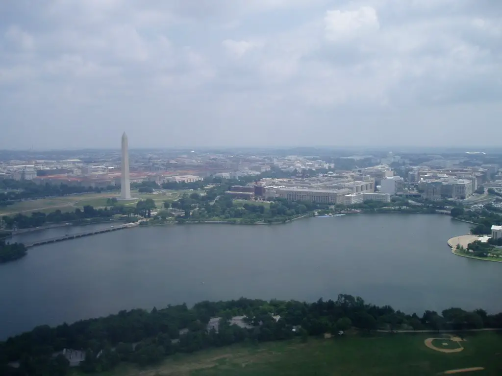 Aerial View, Washington, DC