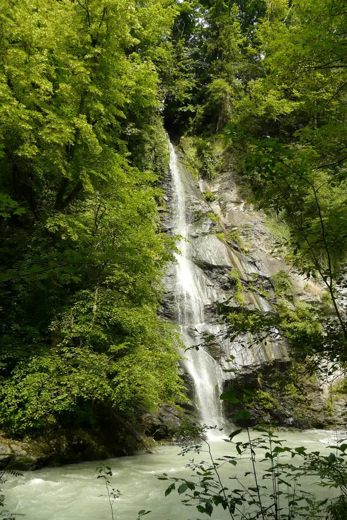 Sillschlucht Kleiner Wasserfall Mapio Net