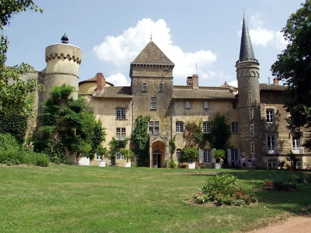Saint-Point - Château de Lamartine - vue sud