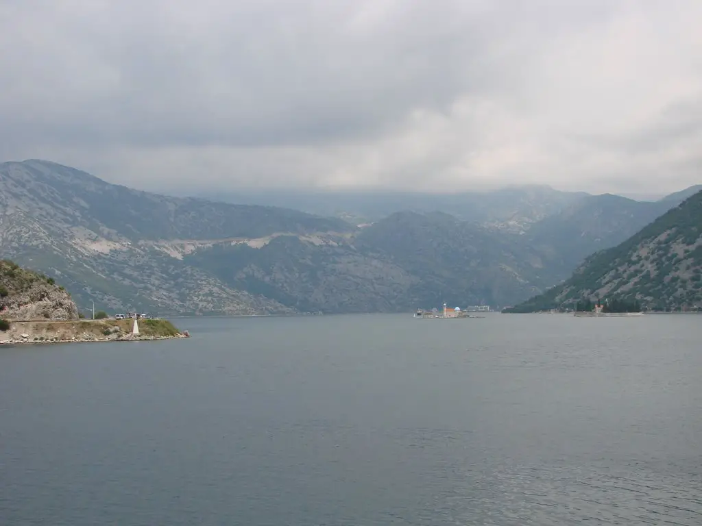 View in to Kotor Bay