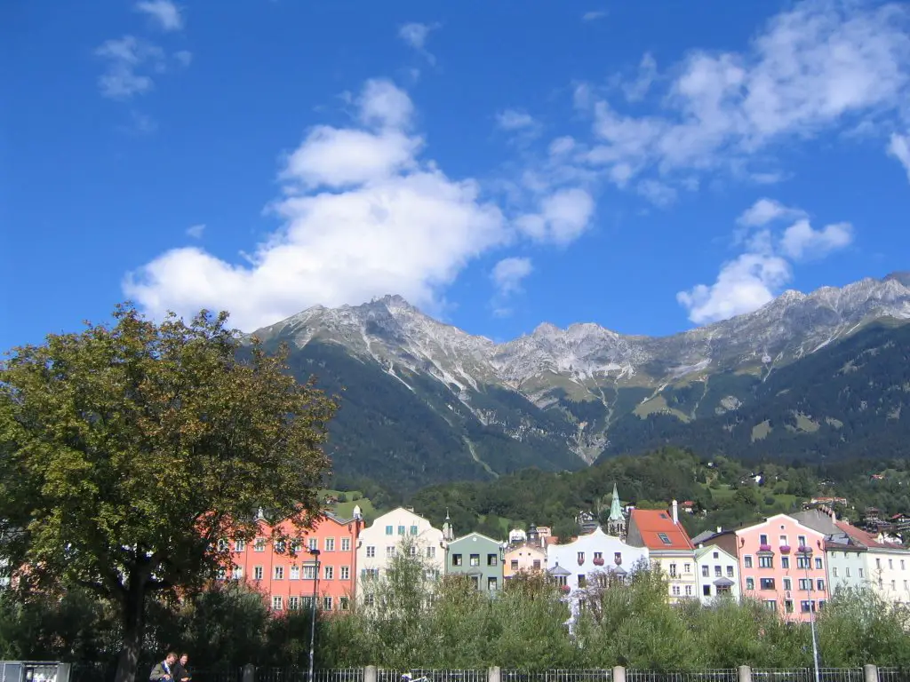 Innsbruck - Blick vom Marktplatz