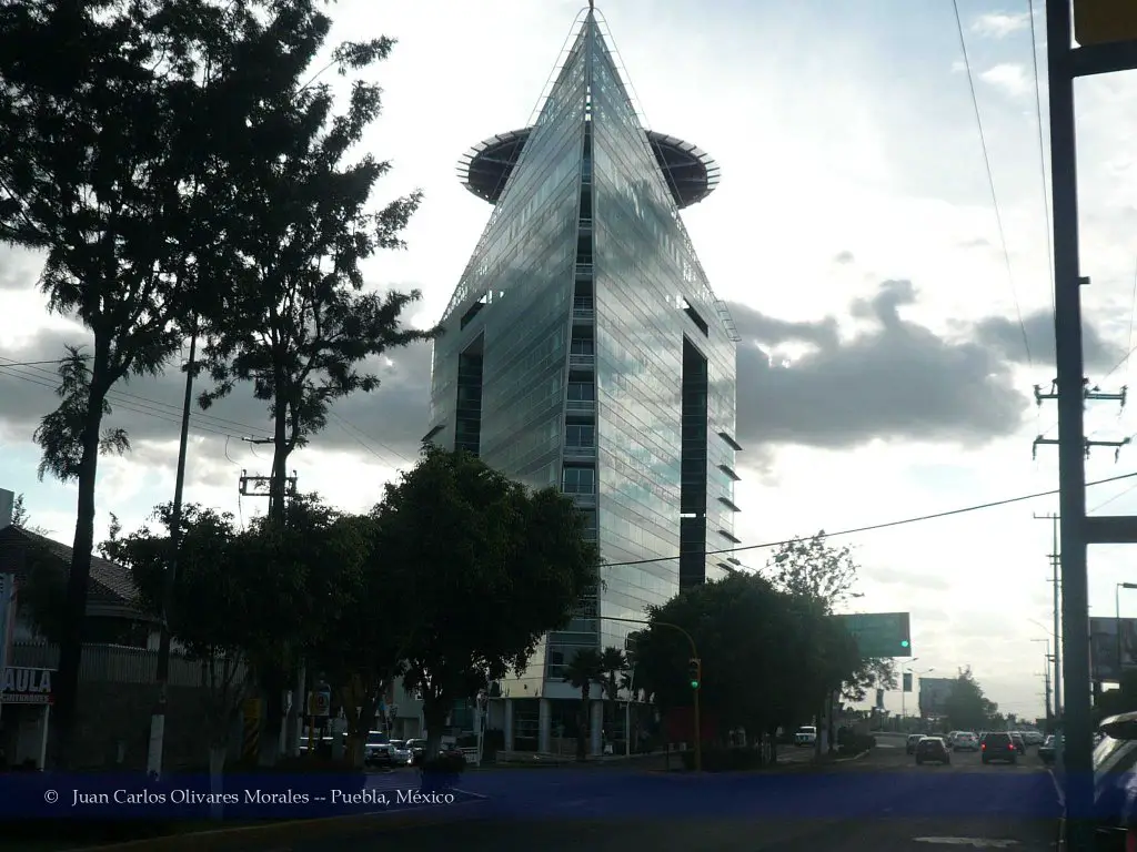 Edificio del Triángulo de Las Animas - Puebla México 