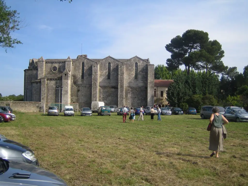L'abbaye de Vignogoule XIIIeS (vue du NW)
