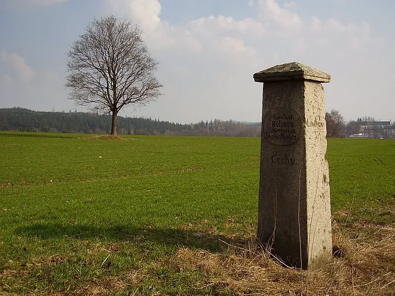 Hraniční kámen Čechy-Morava
