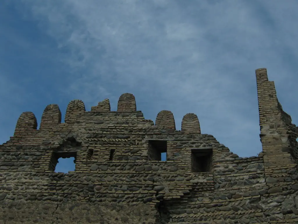 ქსნის ციხე/ksani castle. Shida Kartli region, Georgia
