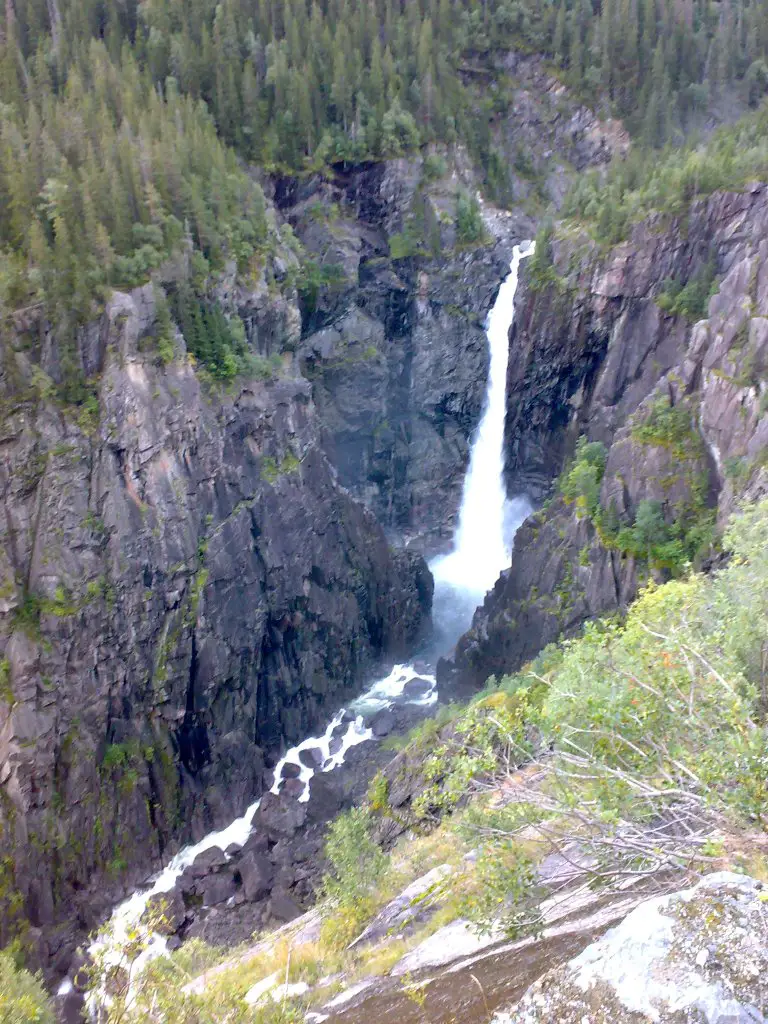 Rjukan waterfall