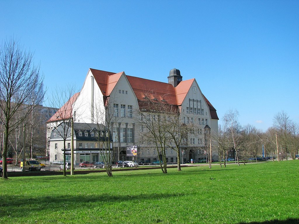 Chemnitz Johann Wolfgang Von Goethe Gymnasium Ehem Bernsdorfer Schule Erb 1910 Mapio Net