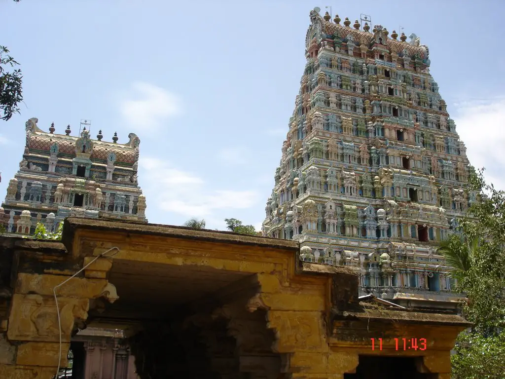 Temple of Maruthu Pandiyar 