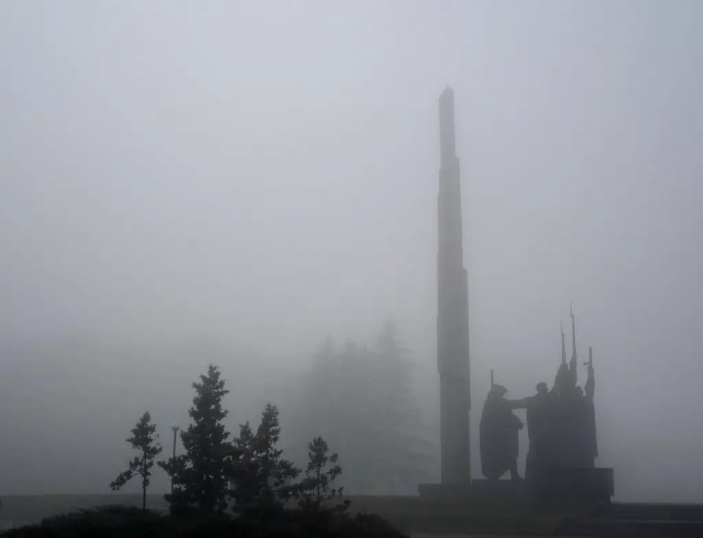 Эхо войны (foggy autumn day)