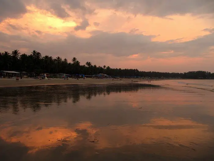 Sunset Palolem Beach - India