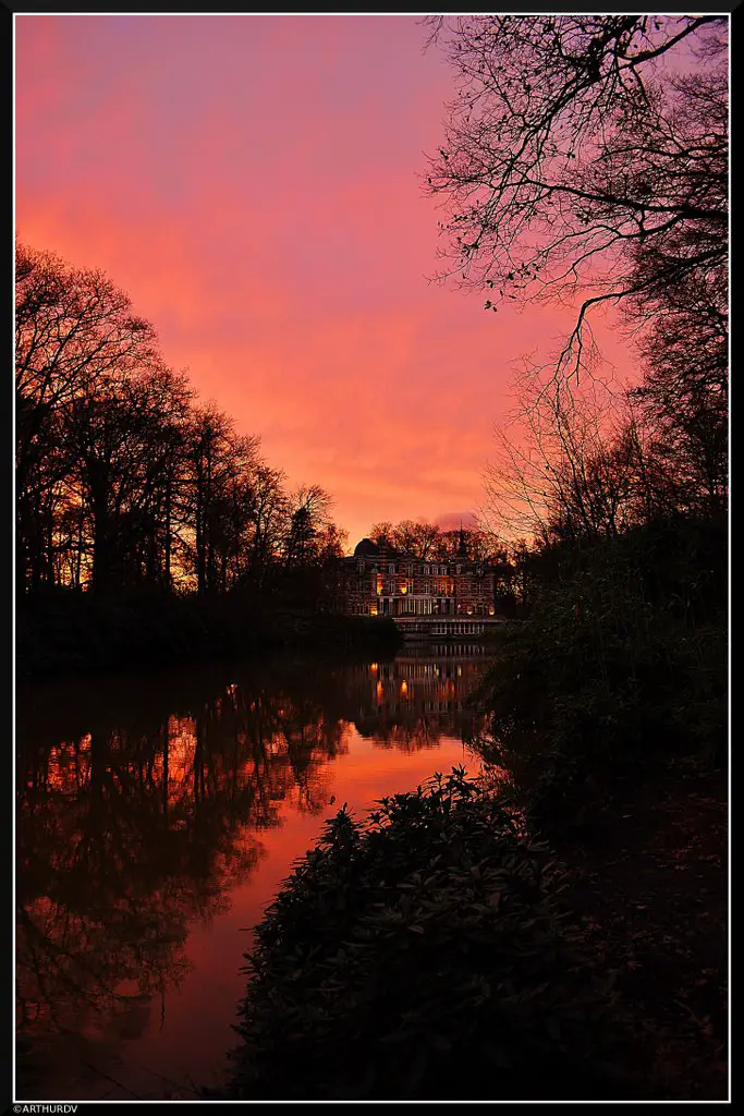 # 166 - Twilight Coloured Castle Brasschaat - Belgium 