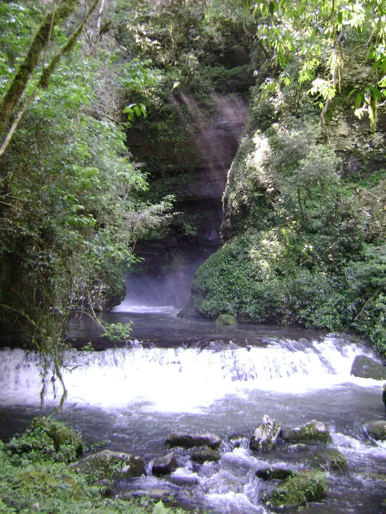 Cachoeira no vale das Trutas - Agrolândia