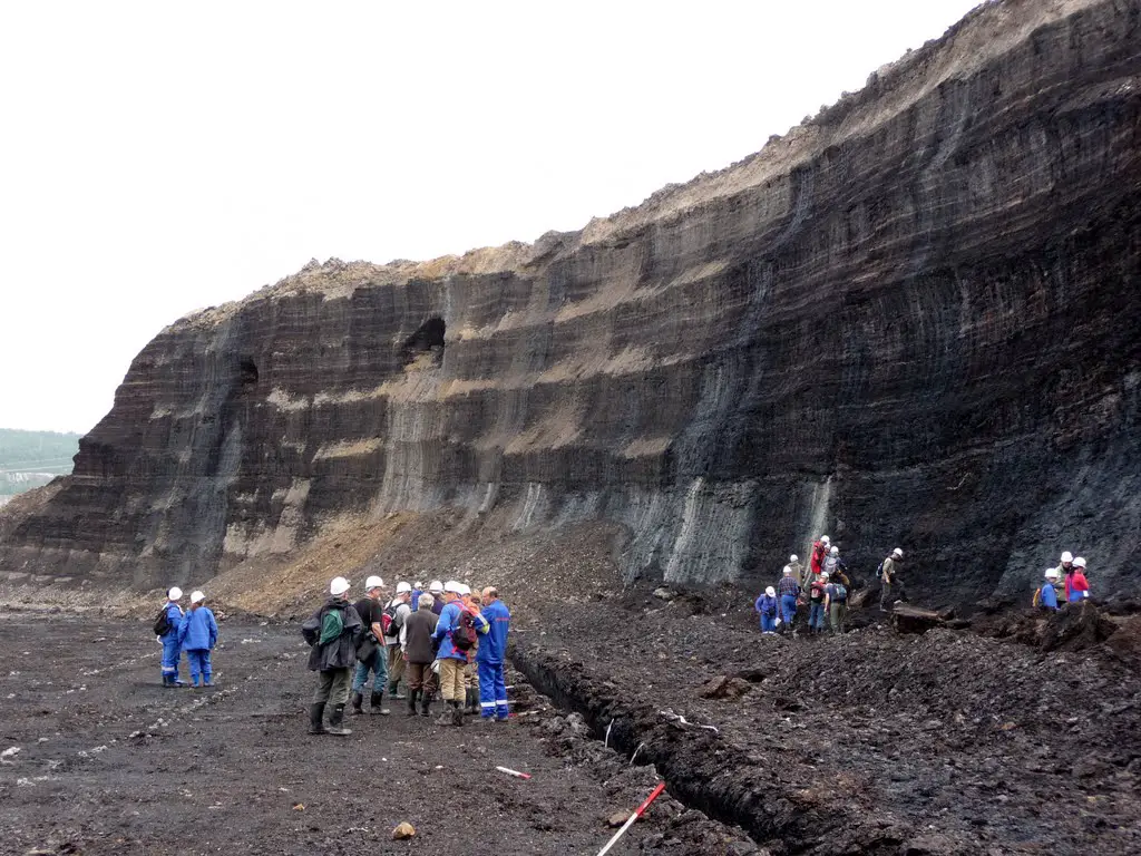 Excursion To Kopalnia Wegla Brunatnego Turow Turow Opencast Lignite Mine Max Thickness Of Coal Layers Is 70 M Mapio Net