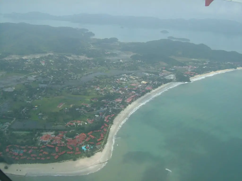 bird-eye view of coco beach