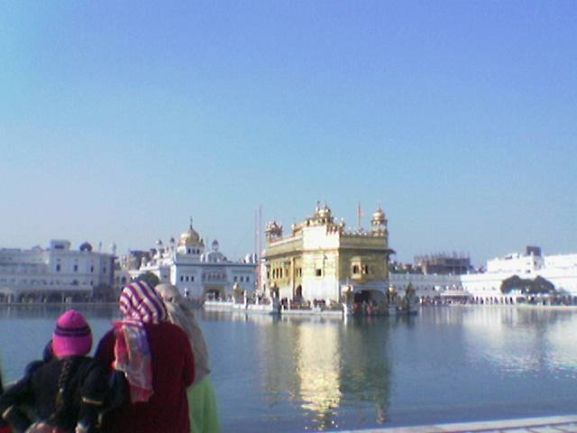 Rear view of Darbar Sahib