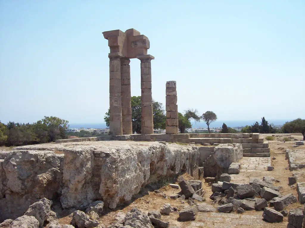 Rhodes - Monte Smith - Apollo's Temple