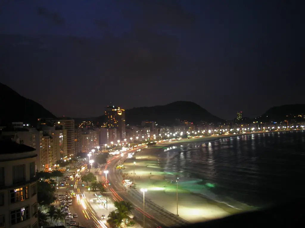 Copacabana de noche