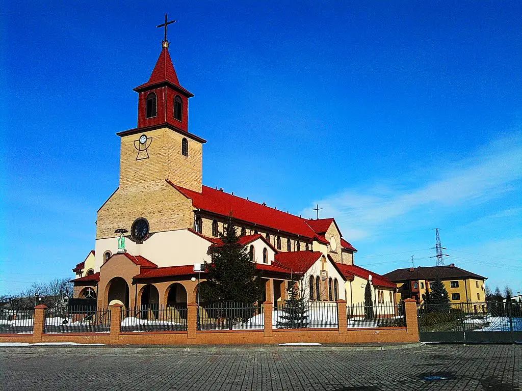 Zambrów kościół pw.św.Józefa Rzemieślnika.