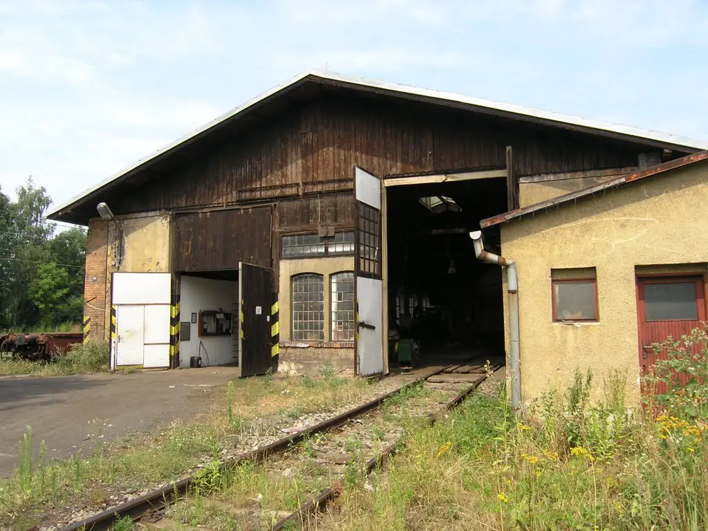 Děčín (Tetschen), former Engine House of Northwestern Railway