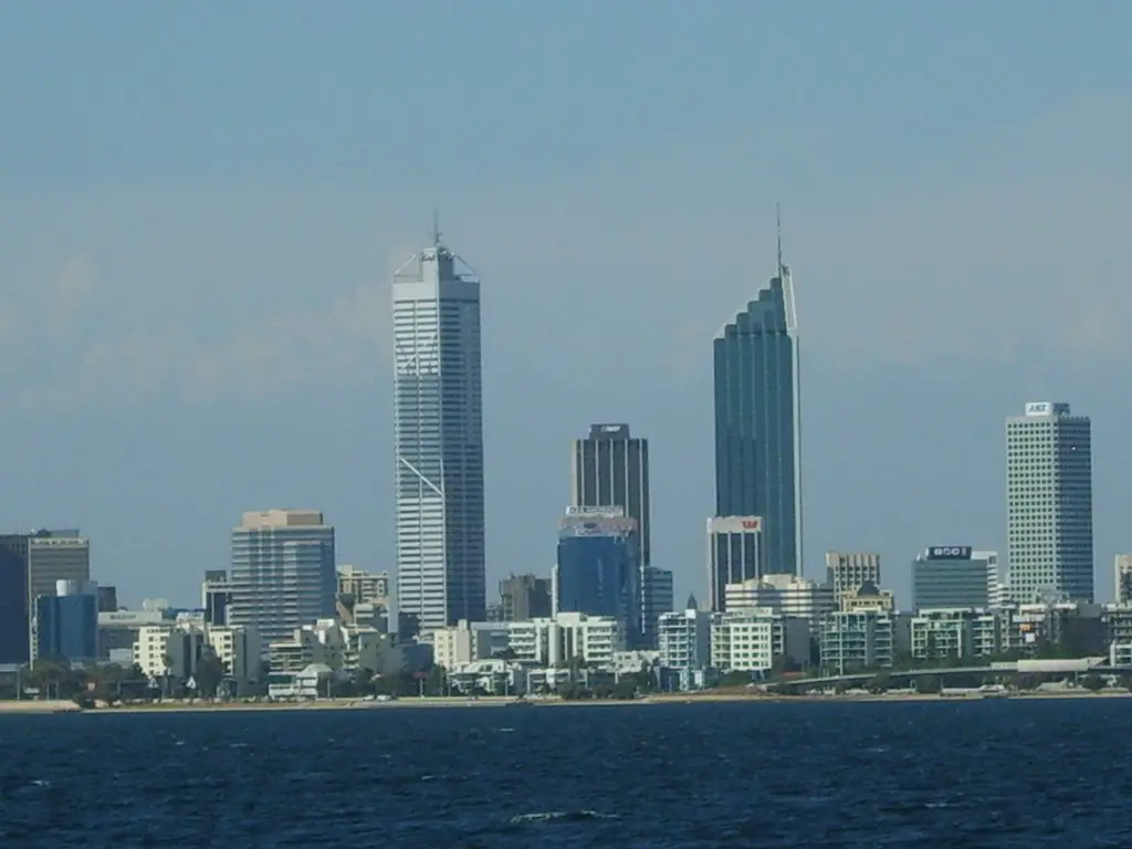 Perth from the Swan River