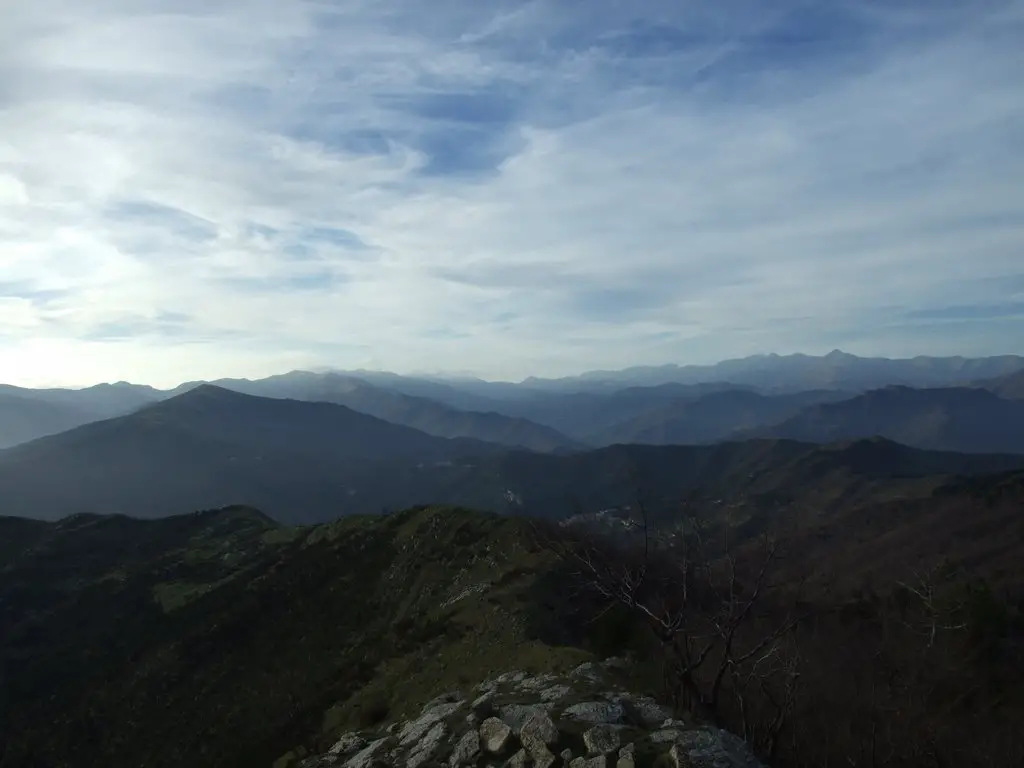 dal Pizzo d'Evigno-panorama a NW