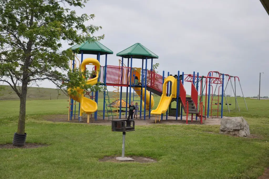 Play park at Zach Wheat Memorial Park