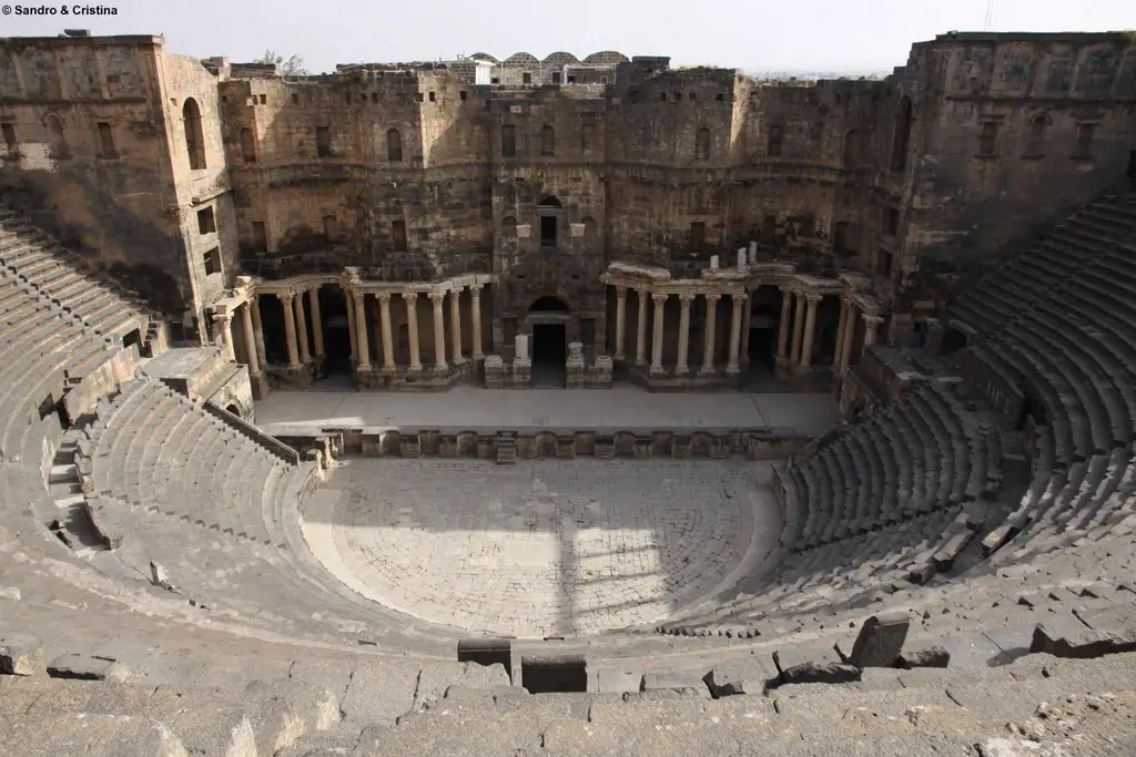 Bosra - Teatro Romano di Basalto (pietra vulcanica)