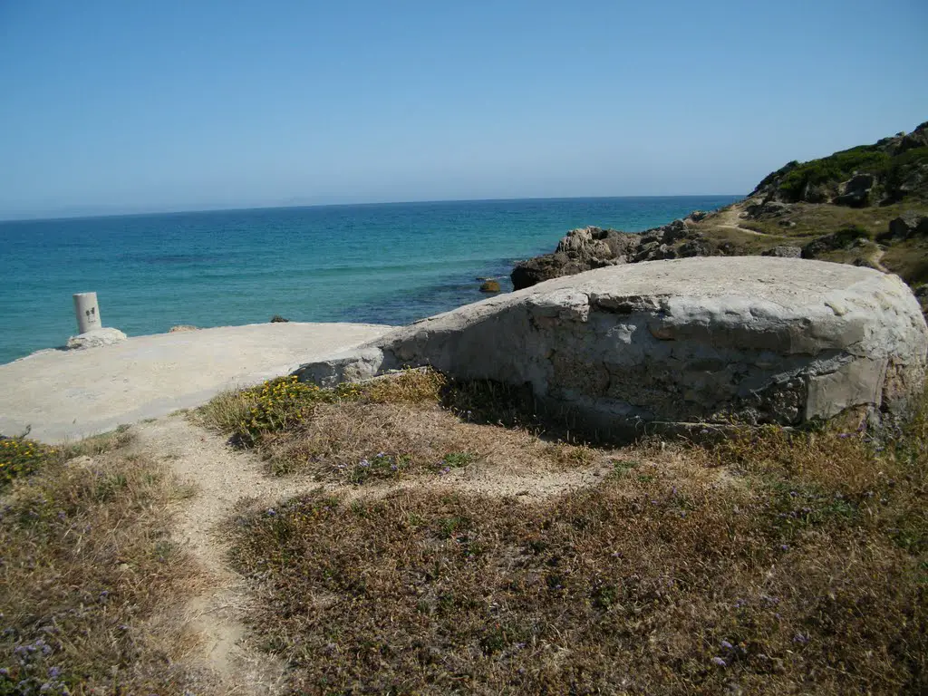 Bunker segunda guerra mundial - Playa de Bolonia - Tarifa - II WW bunker