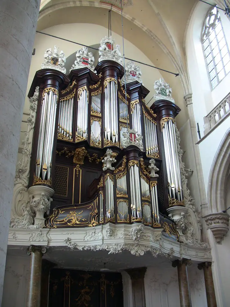 Kam organ in the great Church in Dordrecht 