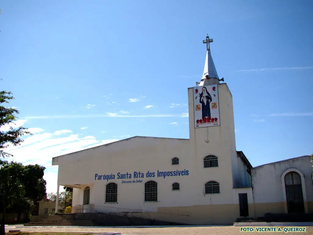 Santa Rita do Araguaia (GO) Matriz de Sta. Rita de Cássia